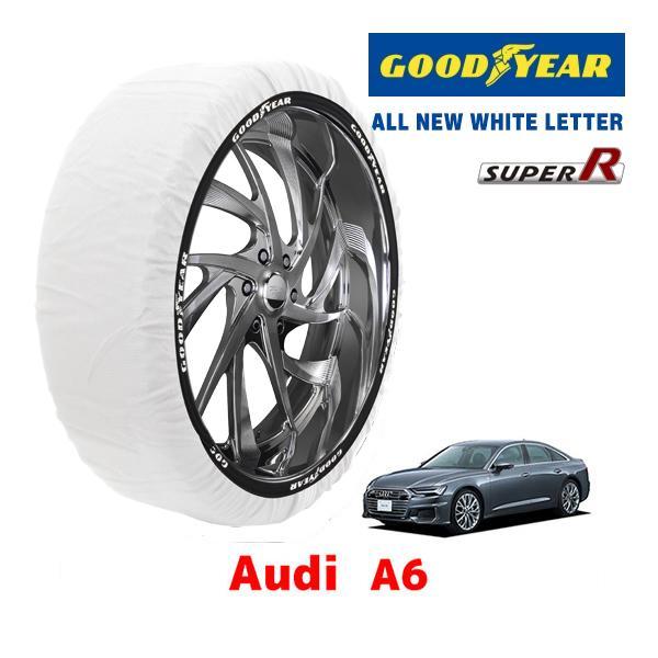 GOODYEAR 正規品 スノーソックス 布製 タイヤチェーン SUPER R / XLサイズ アウディ A6 / 3AA-F2DLZF 245/45R19 1
