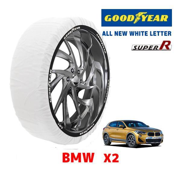 GOODYEAR 正規品 スノーソックス 布製 タイヤチェーン SUPER R / XLサイズ BMW X2 / 3DA-YK20 225/45R19 19イン