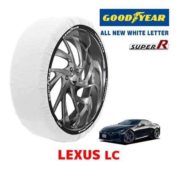 GOODYEAR 正規品 スノーソックス 布製 タイヤチェーン SUPER R / XLサイズ LEXUS レクサス LC500 Sパッケージ / URZ100