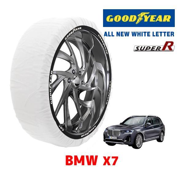 GOODYEAR 正規品 スノーソックス 布製 タイヤチェーン SUPER R / XXLサイズ BMW X7 / 3DA-CW30 タイヤサイズ： 275/5
