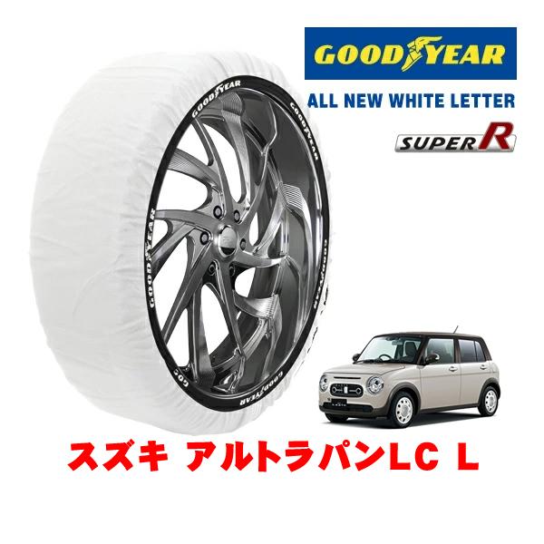 GOODYEAR 正規品 グッドイヤー スノーソックス 布製 非金属 タイヤチェーン SUPER R / Sサイズ 155/65R14 14インチ スズキ アル