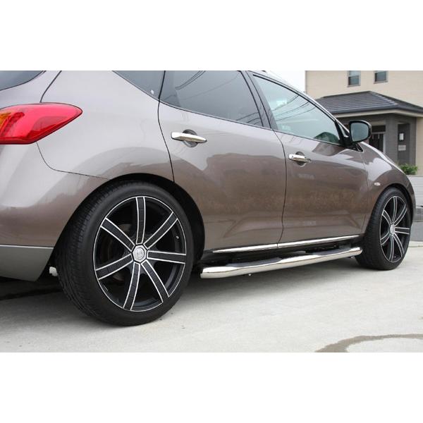 日産 ムラーノ Z51 ステンレスサイドステップ Ns018 Autowear 通販 Yahoo ショッピング