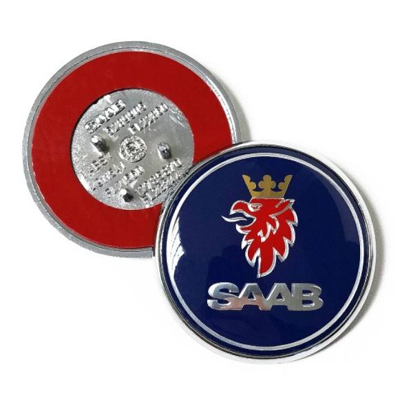 サーブ 純正 9-3 9-5 フロント ボンネット エンブレム バッジ SAAB