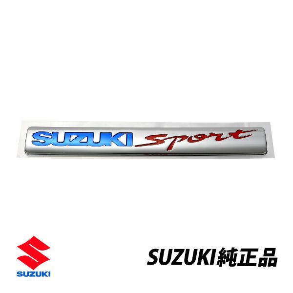 送料無料 スズキ純正 エブリイ キャリイ ワゴンR Kei エスクード ツイン SUZUKI SPORTS リアエンブレム純正品番990H0-990BN-001