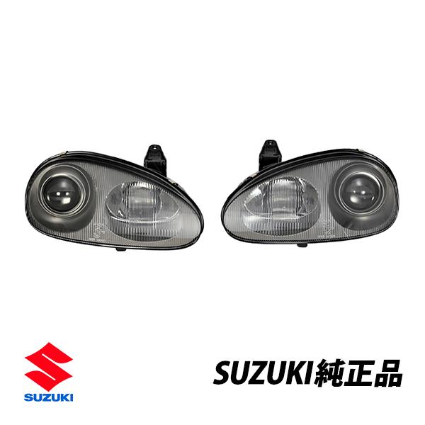カプチーノ　左ヘッドライト スズキ（SUZUKI） 純正 カプチーノ EA11R EA21R F6A ヘッドライト