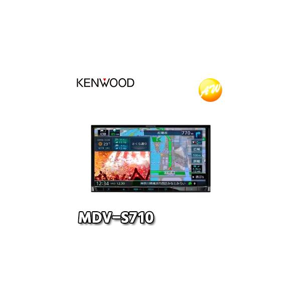 KENWOOD製　MDVーS710 Amazon | ケンウッド カーナビ 彩速 7インチ MDV-S710 安心の