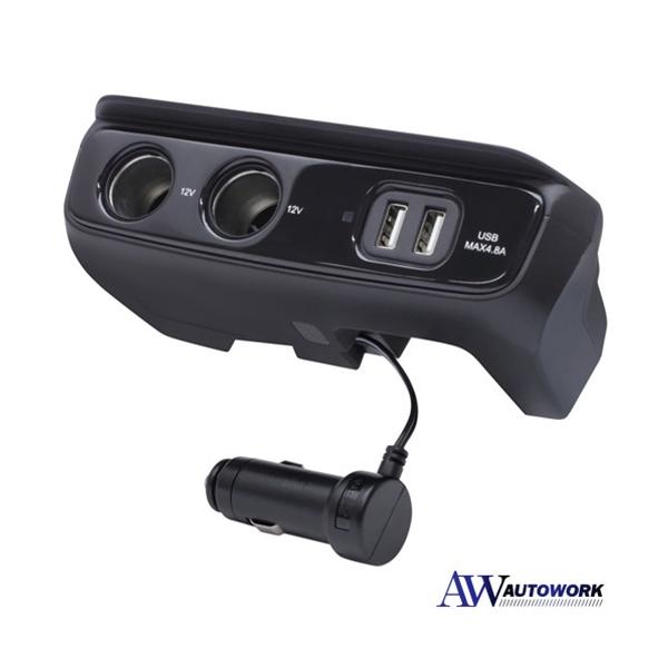 商品説明◇ヤリス（MXPH10/15・MXPA10/15・KSP210）・ヤリスクロス（MXPB10/15・MXPJ10/15）・GRヤリス（MXPA12）の右ハンドル車専用です。◇専用設計で、フロントコンソールにピッタリフィット。◇ソケッ...