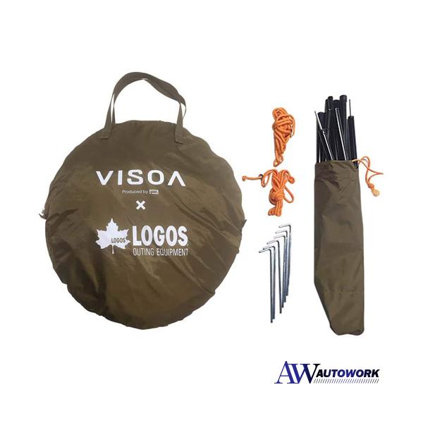 槌屋ヤック U-V1 VISOA×LOGOS カージョイントタープ : オート 槌屋ヤック U-V1 VISOA×LOGOS カージョイントタープ : オート