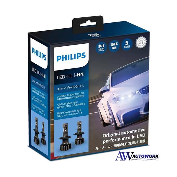 PHILIPSitBbvX) Ultinon Pro9000 LED wbhvp ou H4