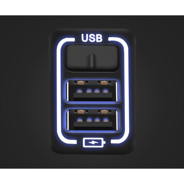 スイフト スイフト＆スイフトスポーツ用3口インテリジェントUSB