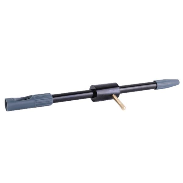 ライフルのクリーニングに使用するボアガイドです。某米国ブランドの中国工場製でブランドのパッケージ、ケース、マニュアルなどは一切付属いたしませんのでご注意ください。22口径（センターファイア）から.338にも対応できるようアダプターが3種類付...