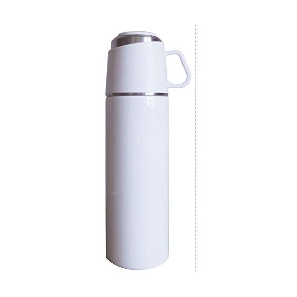 グローバルアロー ROCCO ロッコ ワンプッシュアンドコップ ボトル 500ml IV ステンレスボトル コップ付き 保温 保冷 茶葉 φ6.7×h23.7cm