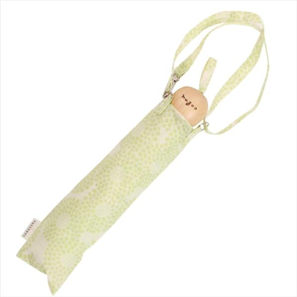 小川(Ogawa) 折りたたみ傘 レディース 傘 軽量 160g 6本骨 50cm スリム nugoo 菊小紋 はっ水 手開き 安全カバー付き バッグ型 共袋付 57012