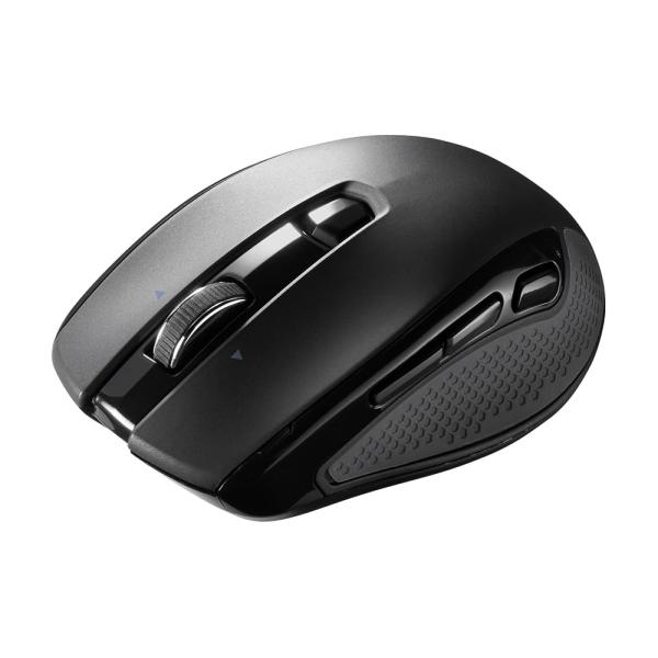 サンワサプライ マウス Bluetooth 高速スクロール チルトホイール 6ボタン ブラック MA-BBHT616BK