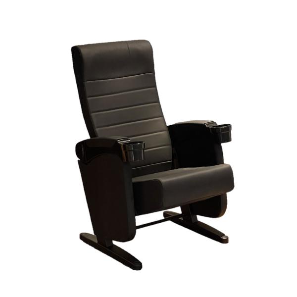 HF-CC1PB Home theater Factory produced by avac [ホームシアターファクトリー] シアターチェアS カップホルダー付きシアターチェア（座面折り畳み式）※玄関先渡しとなります。※ご自宅にお届けさせて...