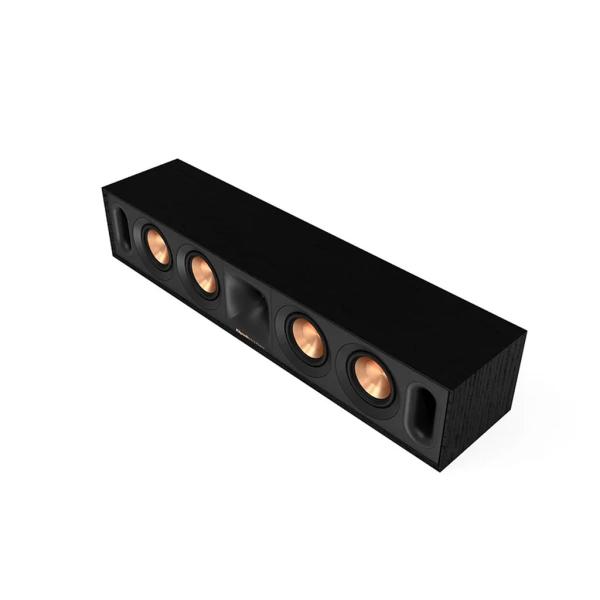 Klipsch - R-30C Reference Series Quad 3-1/2" 400-Watt Passive 2-Way Center-Channel Speaker - Black