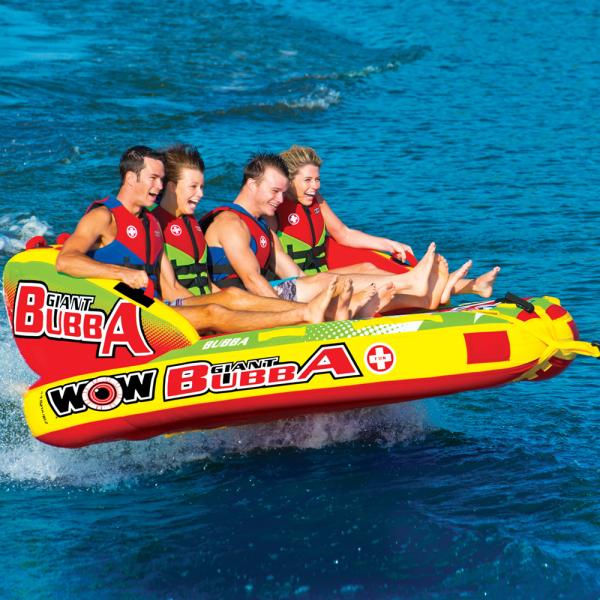 トーイングチューブ WOW (ワオ) 4人乗り ジャイアントブッバ バナナボート
