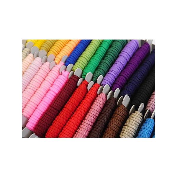 【太さ】約4mm小さ目の袋に！コップ袋やタオル吊りひもに！*実際の色目と多少異なる場合があります。 価格は50cmあたりです。 生地は50cm単位でカットします。 数量を記入してください。  （例）1mご入用の場合・・50cm×《2》と記入...