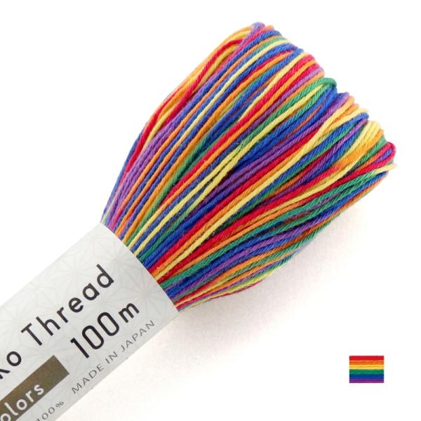 wIpX OLYMPUSx hq (6colors) 100m Sashiko Thread hイ | U11 yC3-8-122-3z
