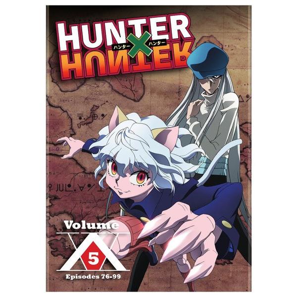 HUNTER×HUNTER DVD ※海外版 HUNTER×HUNTER 5 DVD 76-99話 530分収録 北米版 : 輸入アニメ専門店