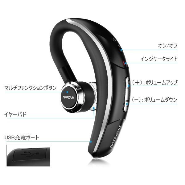 送料無料 ブラック 片耳 ワイヤレスイヤホン Mpow Bluetooth 車用 ヘッドセット v 49 Buyee Buyee Japanese Proxy Service Buy From Japan Bot Online