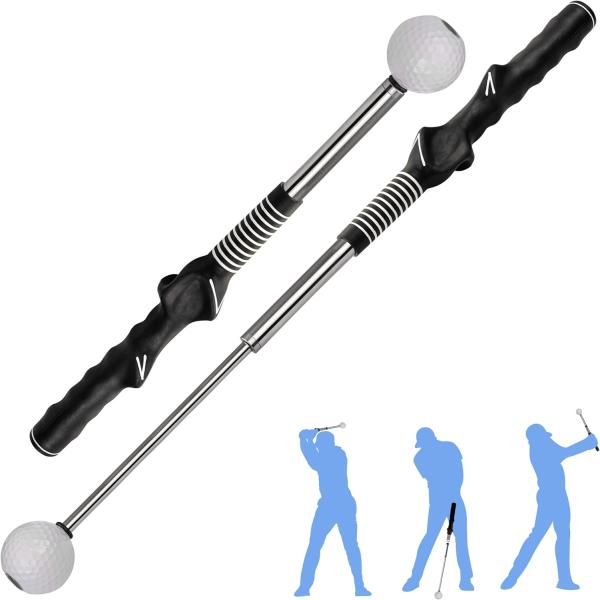 ゴルフ 練習器具 スイング器具 スイング練習 伸縮式 ゴルフトレーニング器具 矯正グリップ ゴルフ練習 ゴルフ素振り 矯正器具 ゴルフグリップ ASP-065 爆買
