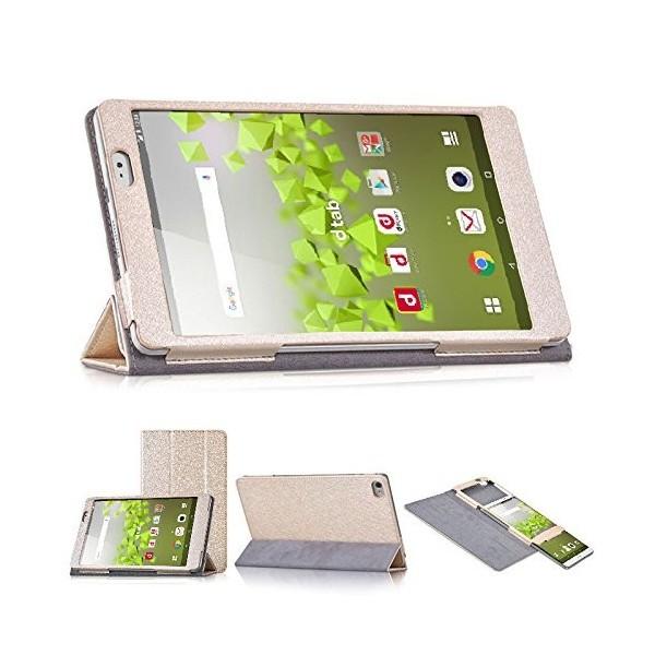 送料無料 シャイニーゴールド 8インチ タブレット ケース 保護フィルム付 Docomo Dtab Compact D 02h カバー Atb 052 セレクトショップavenir 通販 Yahoo ショッピング