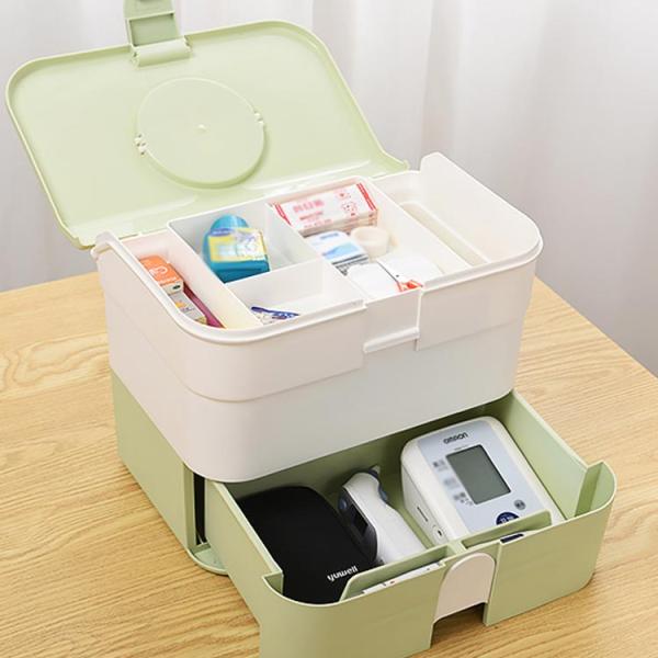 救急箱 薬収納ボックス 薬ケース おしゃれ 収納ボックス 小物入れ 救急ボックス 引き出しケース 仕切り 大容量 可愛い 取手付き 薬箱 薬入れ Buyee Buyee บร การต วกลางจากญ ป น ซ อจากประเทศญ ป น