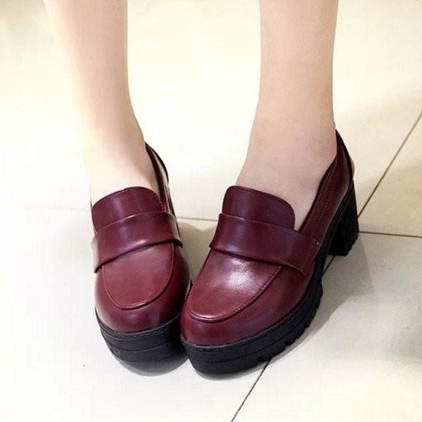 ちょい厚底 ちょいおでこ ローファー 厚底 スクール ローファー スクールシューズ 通学靴 かわいい 可愛い 高校生 女子 コスプレ ヒール 学生靴 Buyee Buyee Japanese Proxy Service Buy From Japan Bot Online