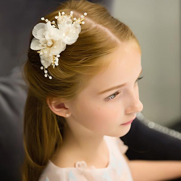 花びら フラワーヘアークリップ 髪飾り 子供 発表会 ヘアアクセサリー 結婚式 入学式 卒業式 ウエディング Buyee Buyee บร การต วกลางจากญ ป น ซ อจากประเทศญ ป น