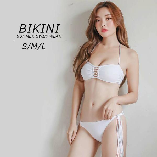 メール便 水着 レディース ビキニ 水着 黒 白 フレア フリル フェイクレイヤード ショーツ 2点 セット 持ち上げ 寄せる パッド付き 小胸 Ak4 Clover Fashion 通販 Yahoo ショッピング