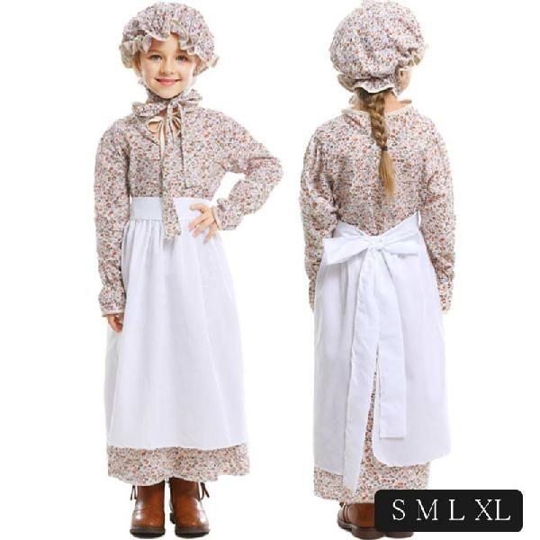メール便 ハロウィン キッズ 子供服 オオカミさん おばあさん 赤ずきん 童話 田舎風 アメリカン風 コスプレ衣装 イベント パーティー 舞台 演出 Ps5051 Clover Fashion 通販 Yahoo ショッピング