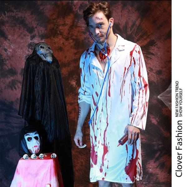 ハロウィン ゾンビ 医者 血のり付き白衣 男性 メンズ コスプレ コスチューム 看護師 男性医者 血まみれ 仮装 血まみれ仮装 男性 医者 外科医 ホラー 怖い系 Buyee Buyee 日本の通販商品 オークションの代理入札 代理購入