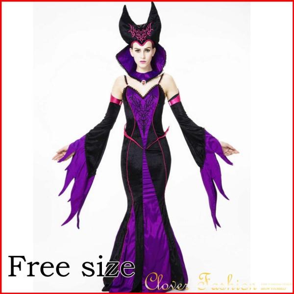 ハロウィン 悪魔 デビル 魔女 小魔女 デビル コスチューム ハロウィン 中世ヨーロッパ風 女王 Queen クィーン ロングドレス 仮装 ステージ 学際 高品質 Buyee 日本代购平台 产品购物网站大全 Buyee一站式代购 Bot Online