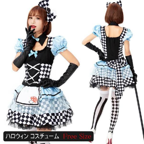 ハロウィン コスプレ メイド服 メイド 大人 セクシー コスチューム レディース コス ウエイトレス 可愛いコスプレ ハロウィン エロ コスプレ衣装 Ps9063 レインボーカステル 通販 Yahoo ショッピング