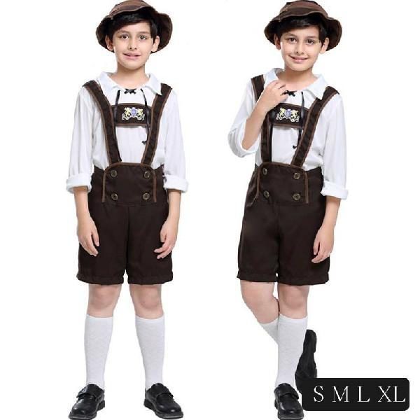 メール便 ハロウィン キッズ 子供服 男の子 ビールボーイ ドイツ 民族衣装 キッズ 子供用 コスプレ衣装 イベント パーティー ビールガール ドイ Pspe041 Clover Fashion 通販 Yahoo ショッピング