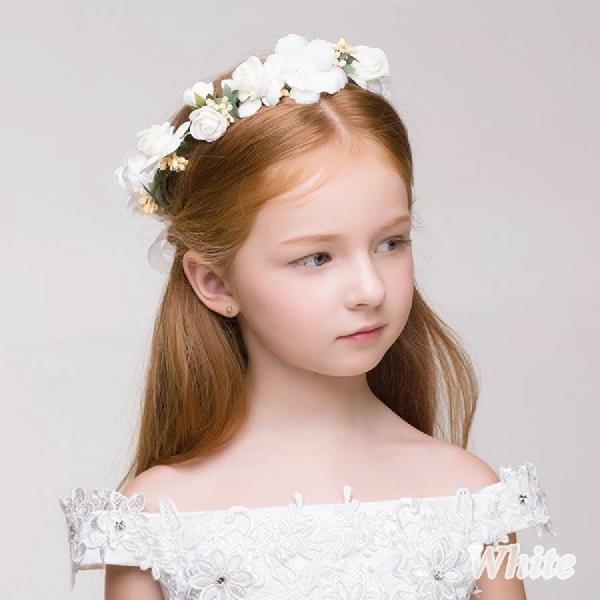 メール便 ヘッドドレス 花冠 花かんむり キッズ フラワーティアラ 女の子 子供 カチューシャ 子ども ウエディング 花カチューシャ 花輪 森ガール Buyee Servis Zakupok Tretim Licom Buyee Pokupajte Iz Yaponii