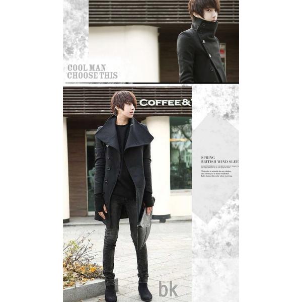 スタンドカラーコート メンズ ロングコート 春 コート おしゃれ スプリングコート コート トレンチコート ジャケット Pコート 着こなし アウター Buyee Buyee Japanese Proxy Service Buy From Japan Bot Online
