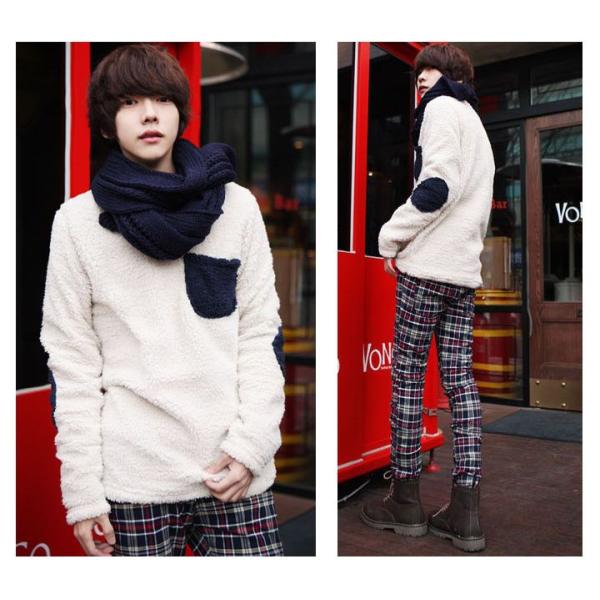 セーター メンズ シャツ ニット サロン系 シャギーニット カットソー セーター 白 Buyee Buyee Japanese Proxy Service Buy From Japan Bot Online