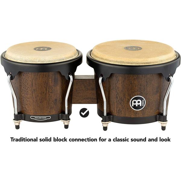 MEINL Percussion HB100VWB-M マイネル ボンゴ ビンテージワインバレル Headliner Series Wood Bongo Vintage Wine Barrel