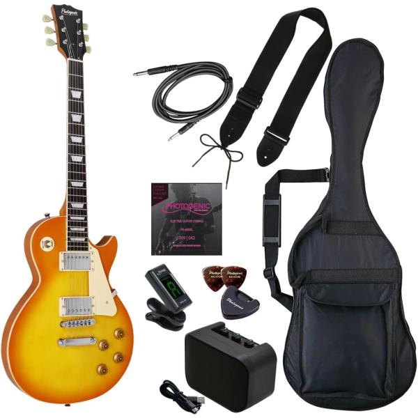 Photogenic エレキギター 初心者 PhotoGenic LP-260/HB 入門ライト