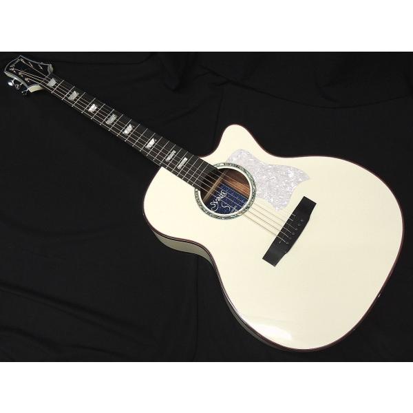 S.Yairi YATK-1400EC SW Snow white Fishman ヤイリ スノー ホワイト エレクトリック アコースティックギター エレアコ 新仕様