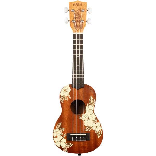 KALA KALA KA-HIBISCUS-S_W/BAG カラ ウクレレ マホガニーボディ