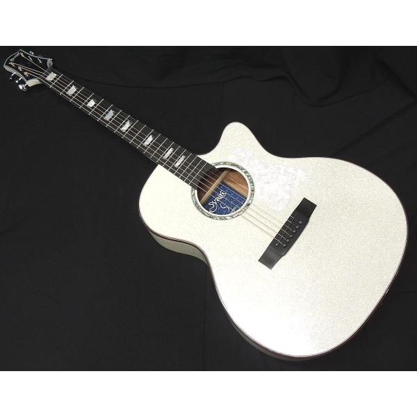 S.Yairi YATK-1400EC WHG ホワイトグリッター Fishman ヤイリ エレクトリック アコースティックギター エレアコ 新仕様