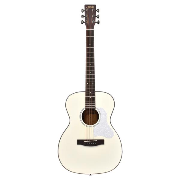 S.Yairi YEF-01 SWH Silk White シルク ホワイト ヤイリ FISHMAN PU OMボディ エレクトリック アコースティックギター エレアコ