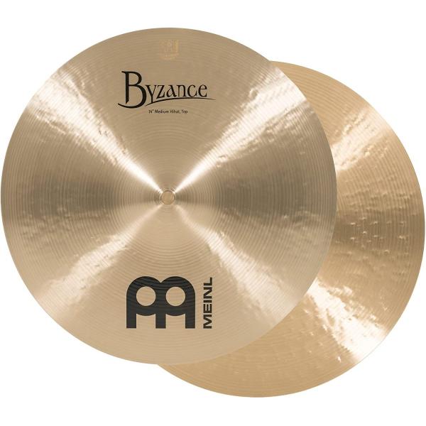 MEINL マイネル Byzance Traditional シリーズ ハイハットシンバル 14" Medium Hihat ペア B14MH