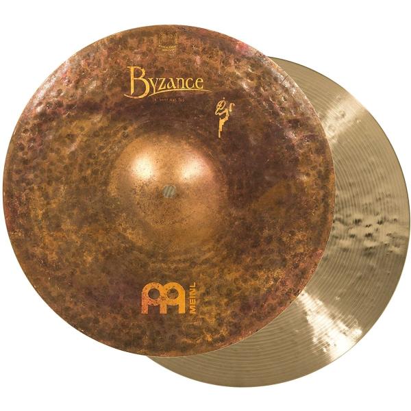 MEINL マイネル Byzance Vintage シリーズ ハイハットシンバル Benny Greb's シグネイチャーモデル 14" Sand Hat ペア B14SAH