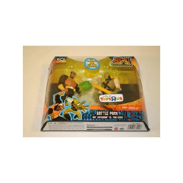 The Secret Saturdays Exclusive Action Figure Battle Pack Doc Saturday vs. Van Rook