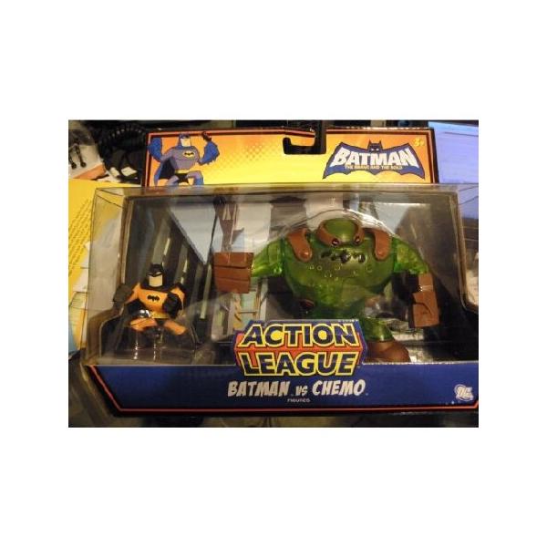 DC Batman Brave and the Bold Action League Mini Figure 2Pack Batman vs. Chemo