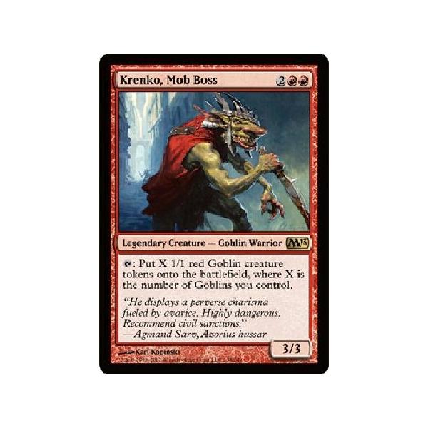 Magic: the Gathering - Krenko, Mob Boss (138) - Magic 2013